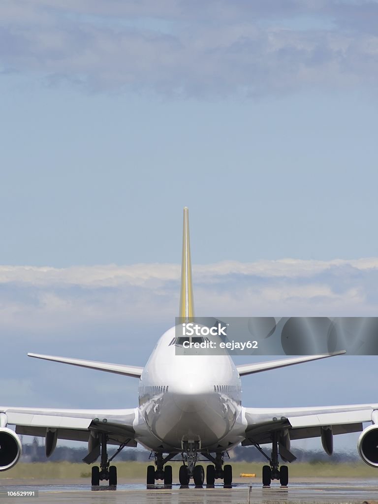 Avión Frontal - Foto de stock de Avión libre de derechos