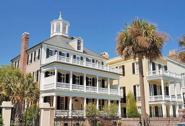 Street, Historic District, Downtown Charleston, South Carolina, USA.