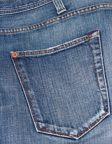 istock Close up of old jeans 106529885