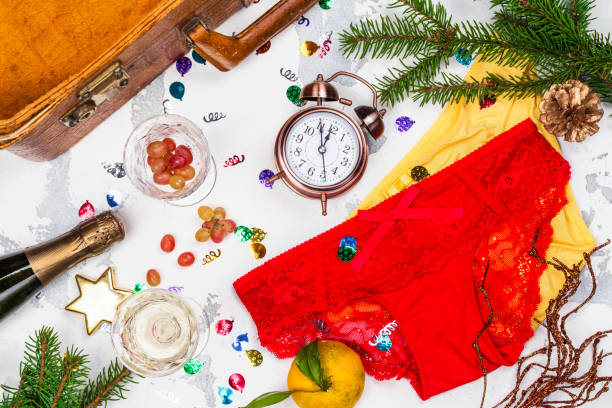 hiszpańskie tradycje noworoczne - ceremony zdjęcia i obrazy z banku zdjęć