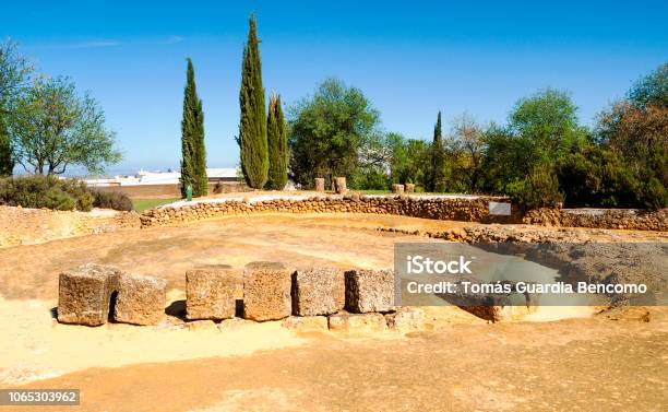 Romans Ruins Stock Photo - Download Image Now - Carmona, Roman, Seville