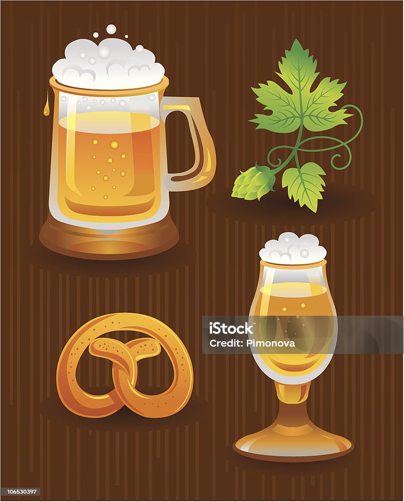 Collections for Octoberfest  Alcohol - Drink stock vector