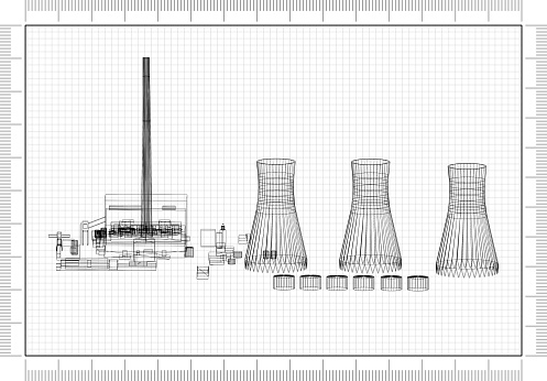 Nuclear Power Plant Architect Blueprint