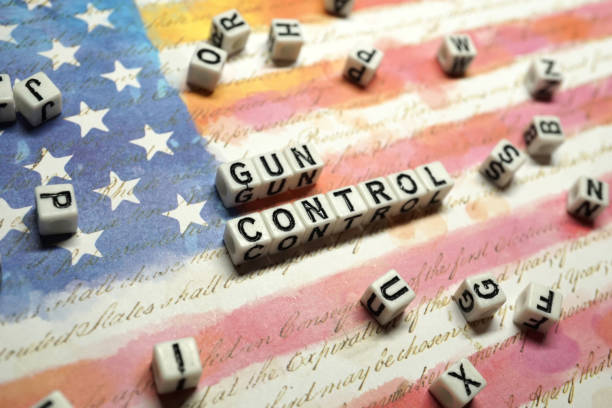 контроль над огнестрельным оружием - gun control стоковые фото и изображения
