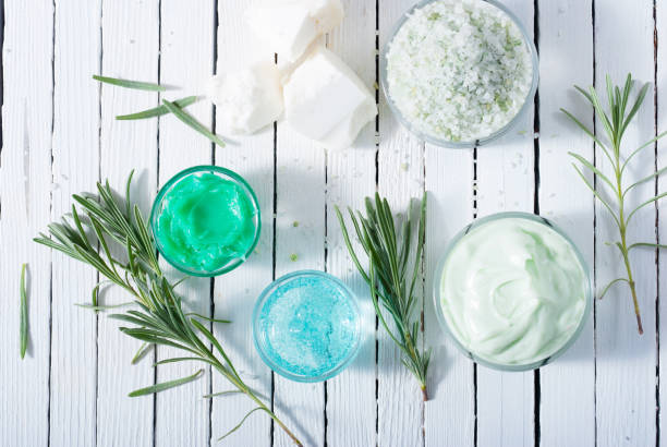 istock Shea butter and cosmetic creams 1065324694