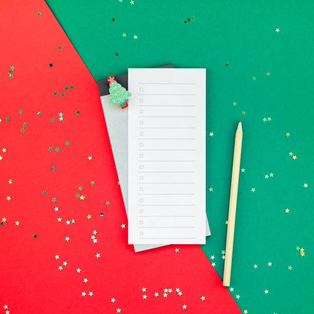 istock New Year Christmas todo list event planner mockup 1065326120