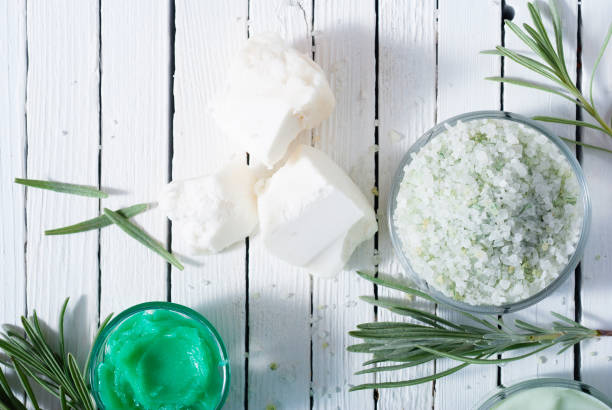 istock Shea butter and cosmetic creams 1065326266