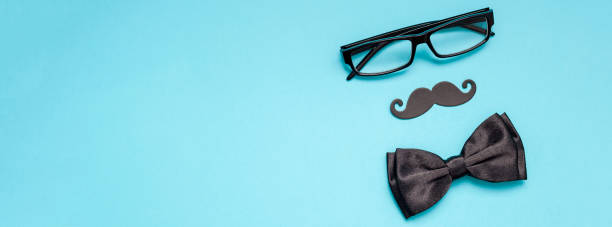 istock Paper moustaches for men fathers dad concept 1065326338