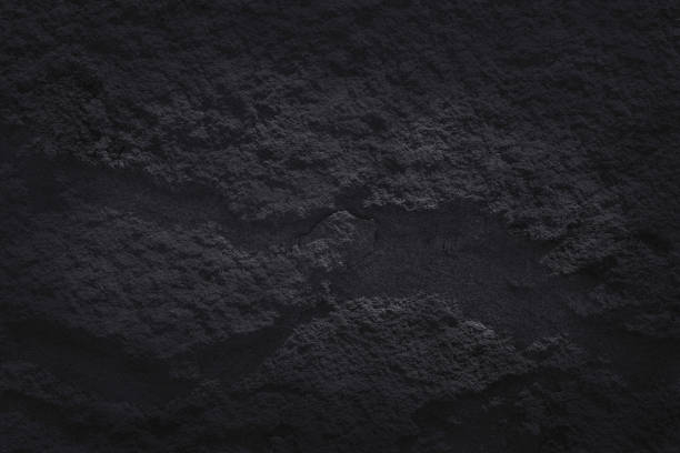 istock Dark grey black slate texture in natural pattern with high resolution for background and design art work. Black stone wall. 1065336834