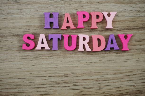 istock colorful happy saturday alphabet letter with space background 1065347986