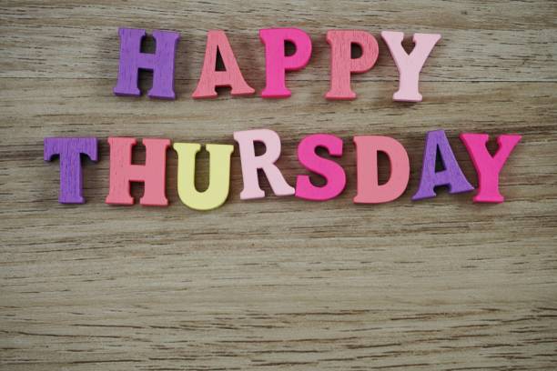 istock thursday alphabet letter with space copy on wooden background 1065348142