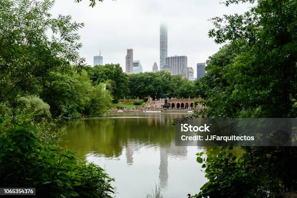 Bethesda Terrace And Fountain In Central Park In New York Stock Photo - Download Image Now