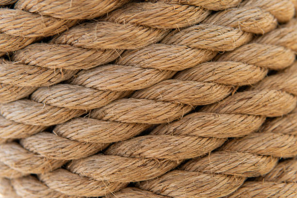 istock Full frame photograph of ropes 1065354810
