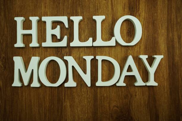 istock hello monday wooden letter alphabet on wooden background 1065355656