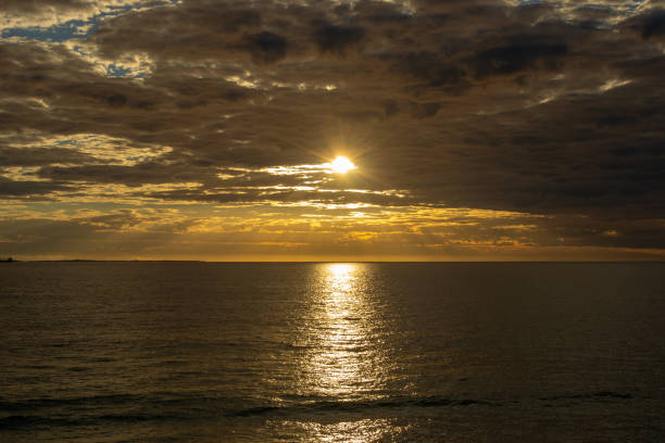 istock Sunset landscape of the beach 1065373360