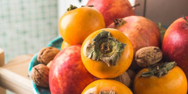 istock Autumn fresh fruit food in the kitchen 1065375104