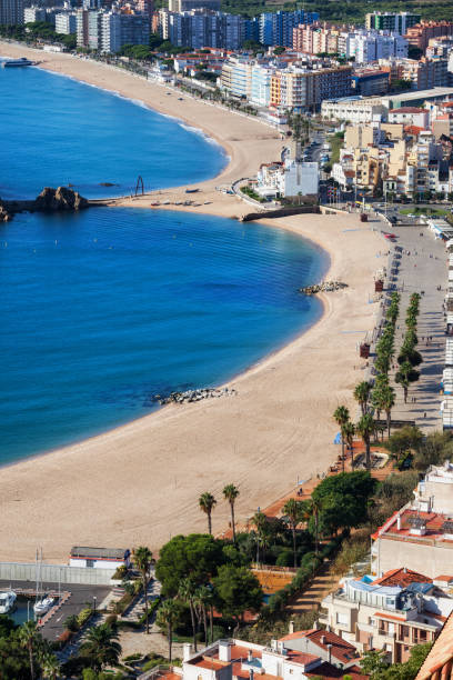 istock Beach And Blanes Town On Costa Brava In Spain 1065386998