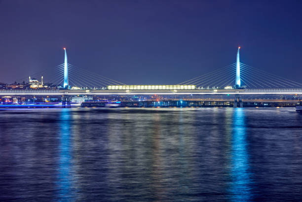 istock beautiful view of Istanbul at night 1065387152