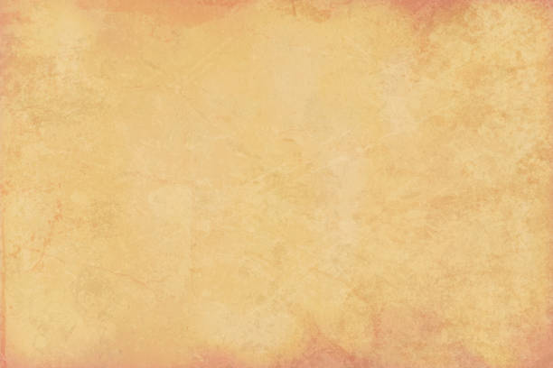 Old beige colored cracked effect wooden, wall texture vector background- horizontal Horizontal Old Yellow beige colored cracked effect wooden, wall texture vector background . Paper texture. Cracked, crumpled look. Rectangular grunge background. Slightly reddish brown gradient texture at the top and bottom sides. old paper stock illustrations