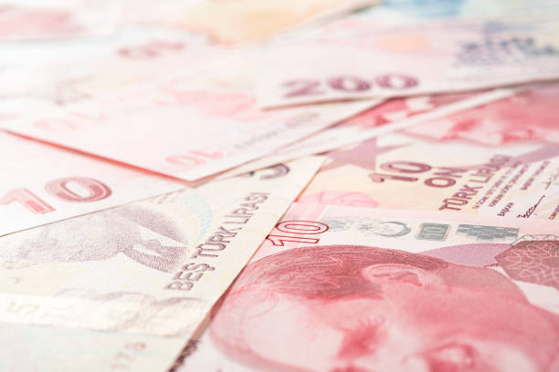 istock Abstract Turkish Money Background 1065390508