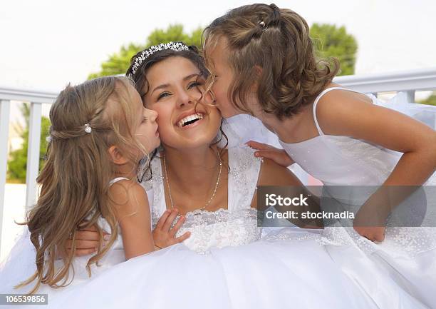 Wedding Day Stock Photo - Download Image Now - Flower Girl, Bride, Smiling