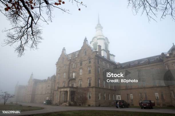 Historic Mental Hospital In Weston Va Stock Photo - Download Image Now