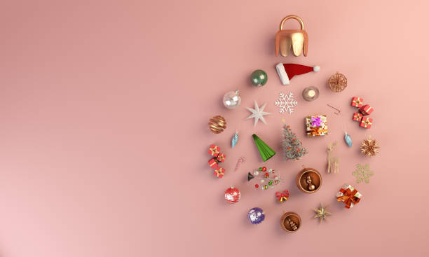 Christmas Ornaments - New Year Concept