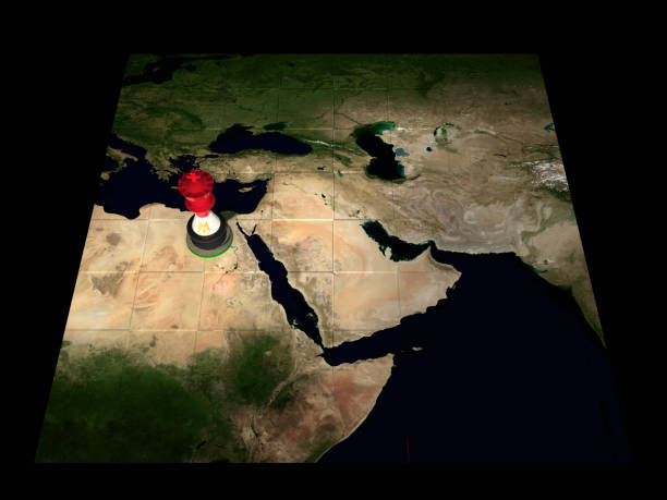 mapa de xadrez do egito - egyptian flag flag africa middle east - fotografias e filmes do acervo