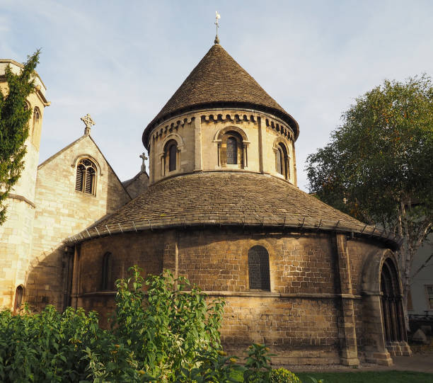 istock Round Church in Cambridge 1065404888