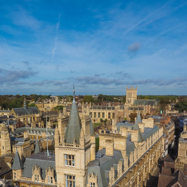 istock Aerial view of Cambridge 1065405118