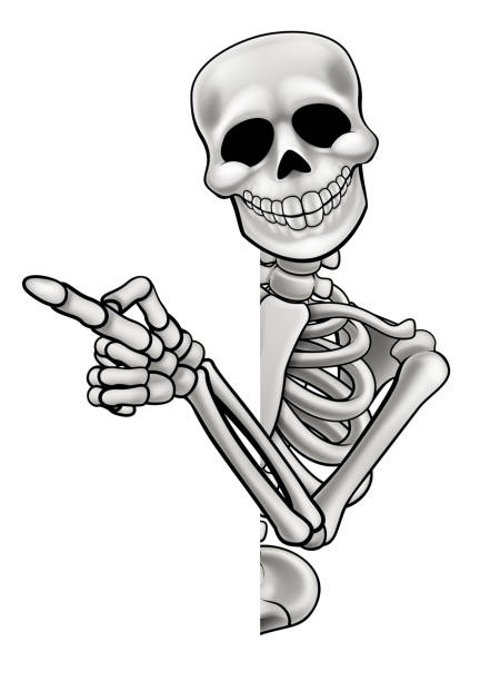 Pointing Cartoon Skeleton Stock Illustration - Download Image Now - Peeking, Human Skeleton, Monster - Fictional Character - iStock Pointing Cartoon Skeleton Stock Illustration - Download Image Now - Peeking, Human Skeleton, Monster - Fictional Character - iStock