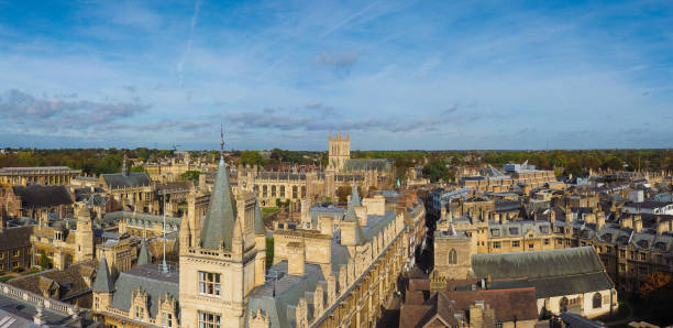 istock Aerial view of Cambridge 1065408056