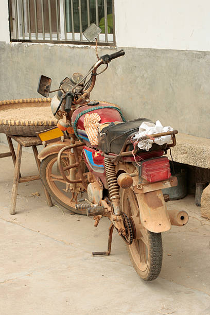 istock Old Moterbike in China 106541078
