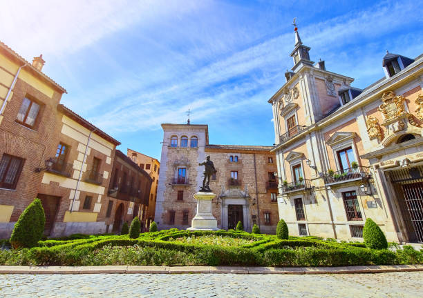 istock Madrid, Spain. Old town hall at area 1065420750