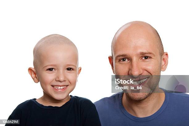 Vater Und Kind Stockfoto und mehr Bilder von Kind - Kind, Vollglatze, Glatzenbildung