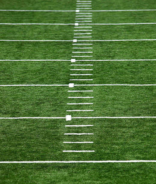 football field stock photo