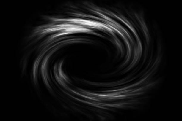 3d illustration of abstract dragon shaped clouds swirling in blue sky