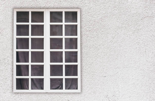 istock Window Frame on the Facade of House 1065460048
