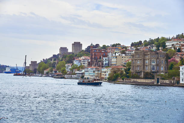 istock ship in the background of Istanbul 1065462844