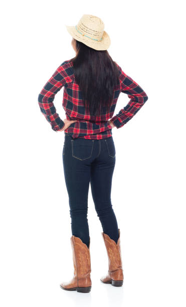 istock Beautiful young latino female standing with hands on hips 1065482780
