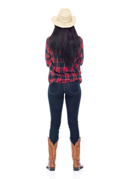 istock Beautiful young latino female standing with arms folded 1065482902