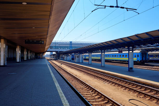 istock Central railway station in Kyiv 1065485974