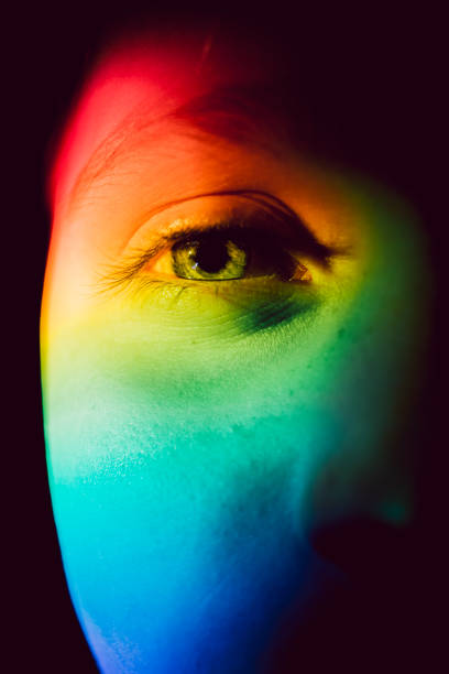 istock Little girl rainbow 1065492452