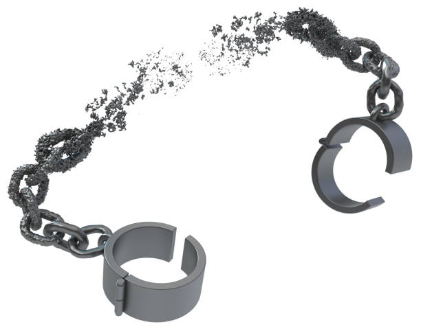istock Chain Metal Liquid Shackles 1065494580
