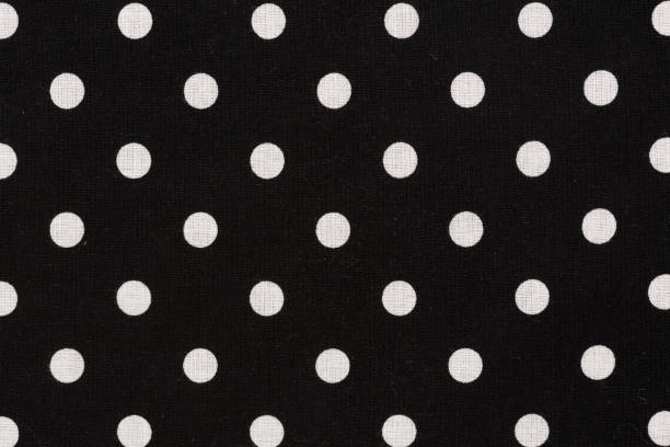 istock White polka dot on black background. Polka texture. 1065494874