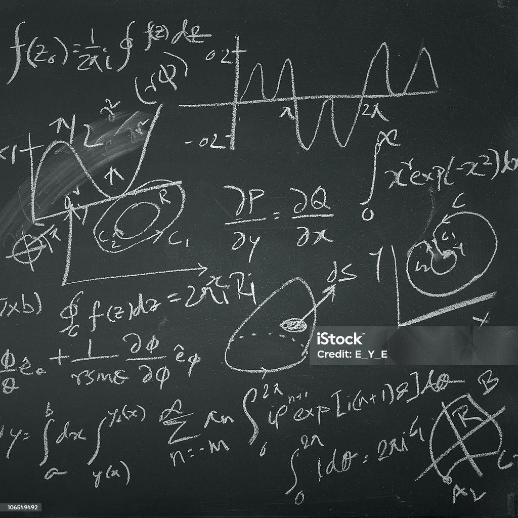 Исчислении - Стоковые фото Математическая формула роялти-фри