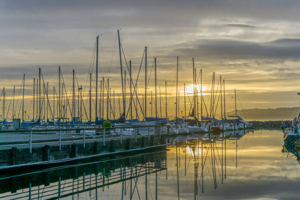 istock Marina Boats Sunset 4 1065495722