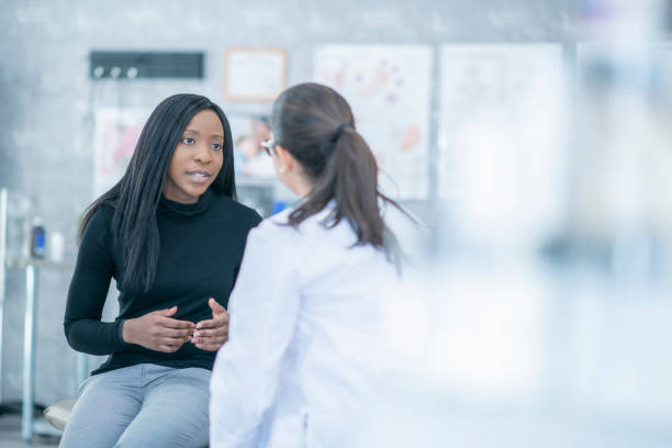 istock Discussing with the doctor 1065501928
