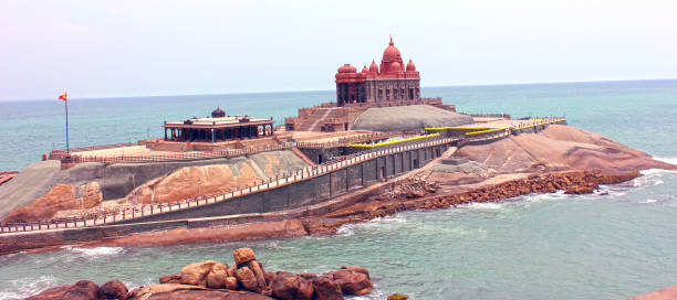 istock Vivekananda Rock Memorial Template, Kanyakumari 1065506900