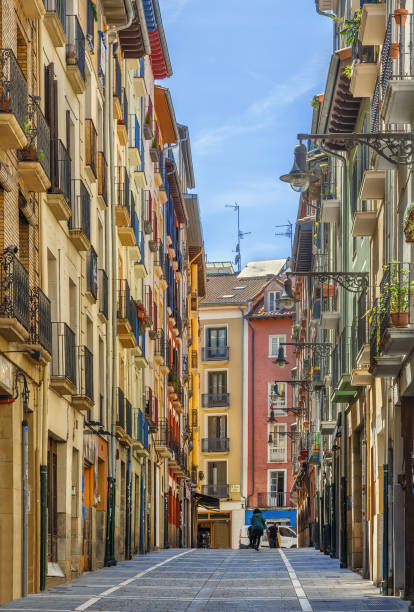 istock Street in Pamplona, Spain 1065511374
